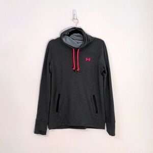 Under Armour grey cowl neck sweatshirt